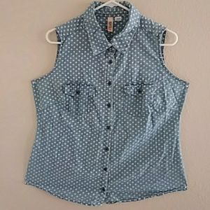 Cute Star Sleeveless Shirt✨